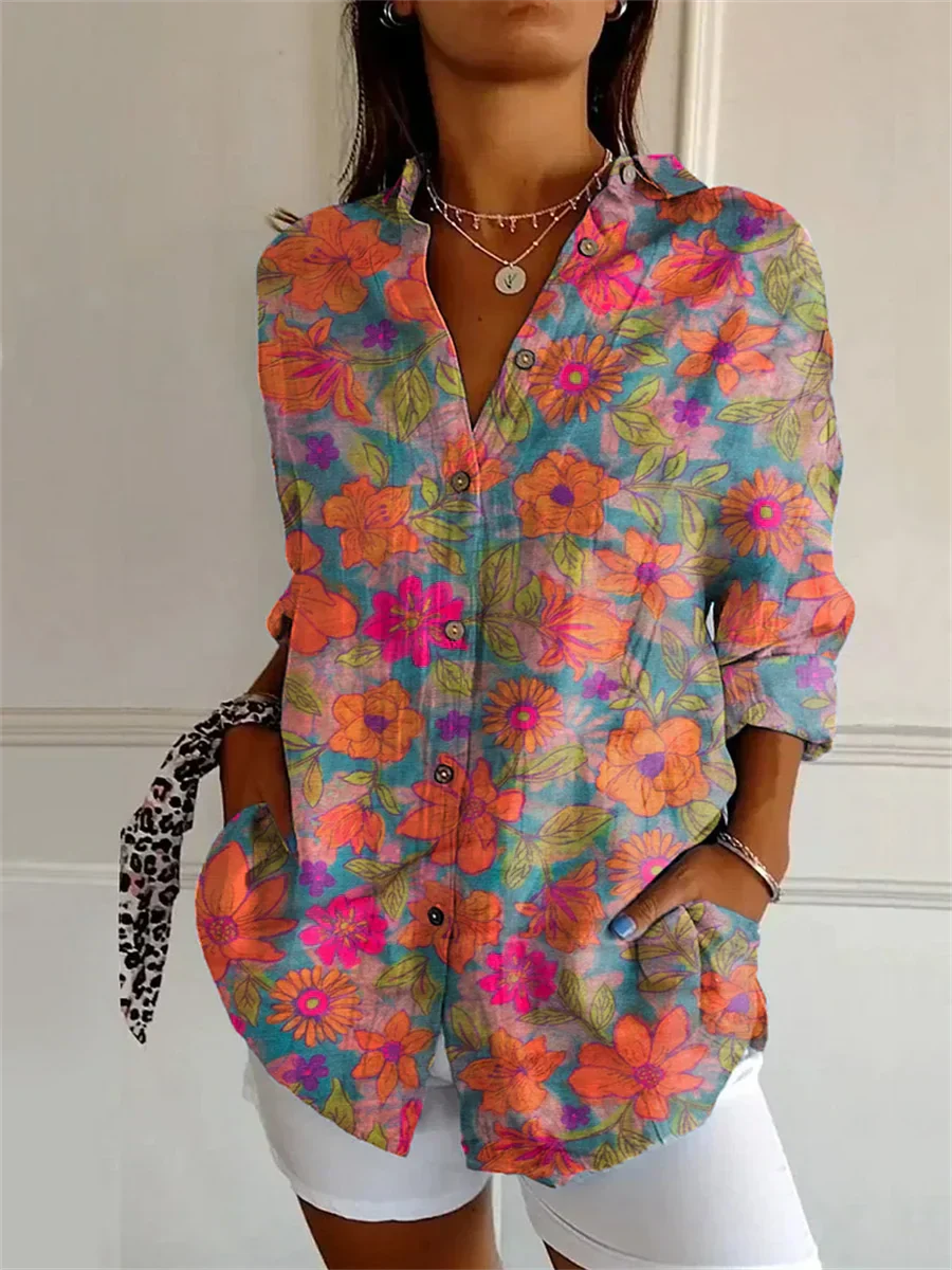 Gwen - Versatile Floral Blouse
