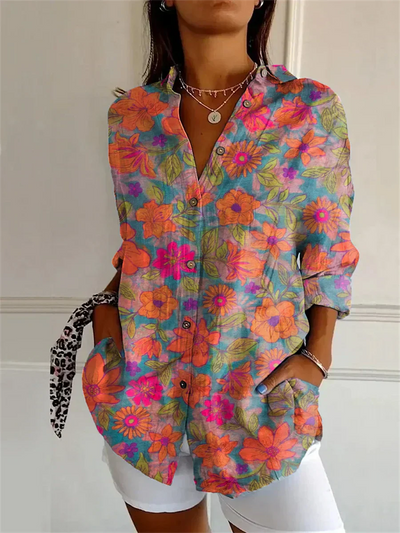 Gwen - Versatile Floral Blouse