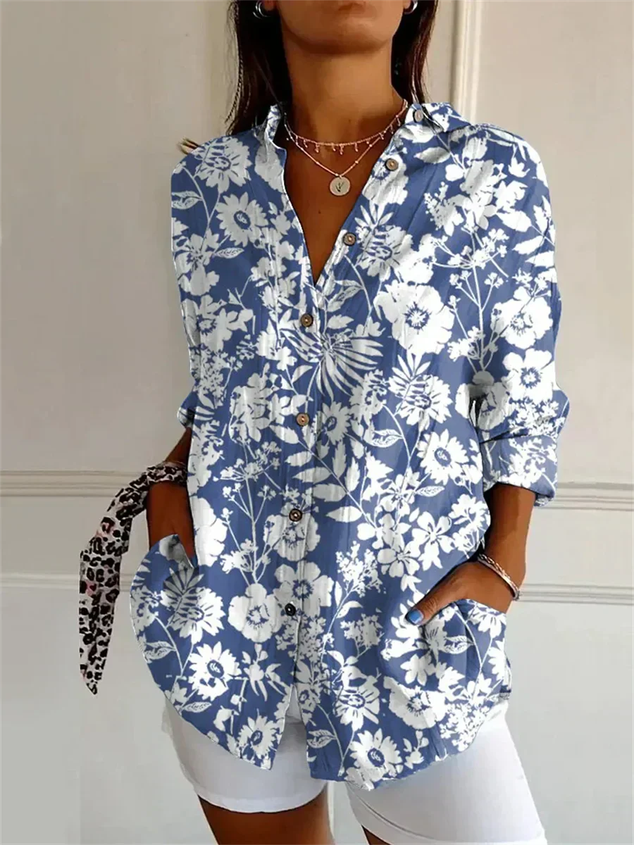 Gwen - Versatile Floral Blouse