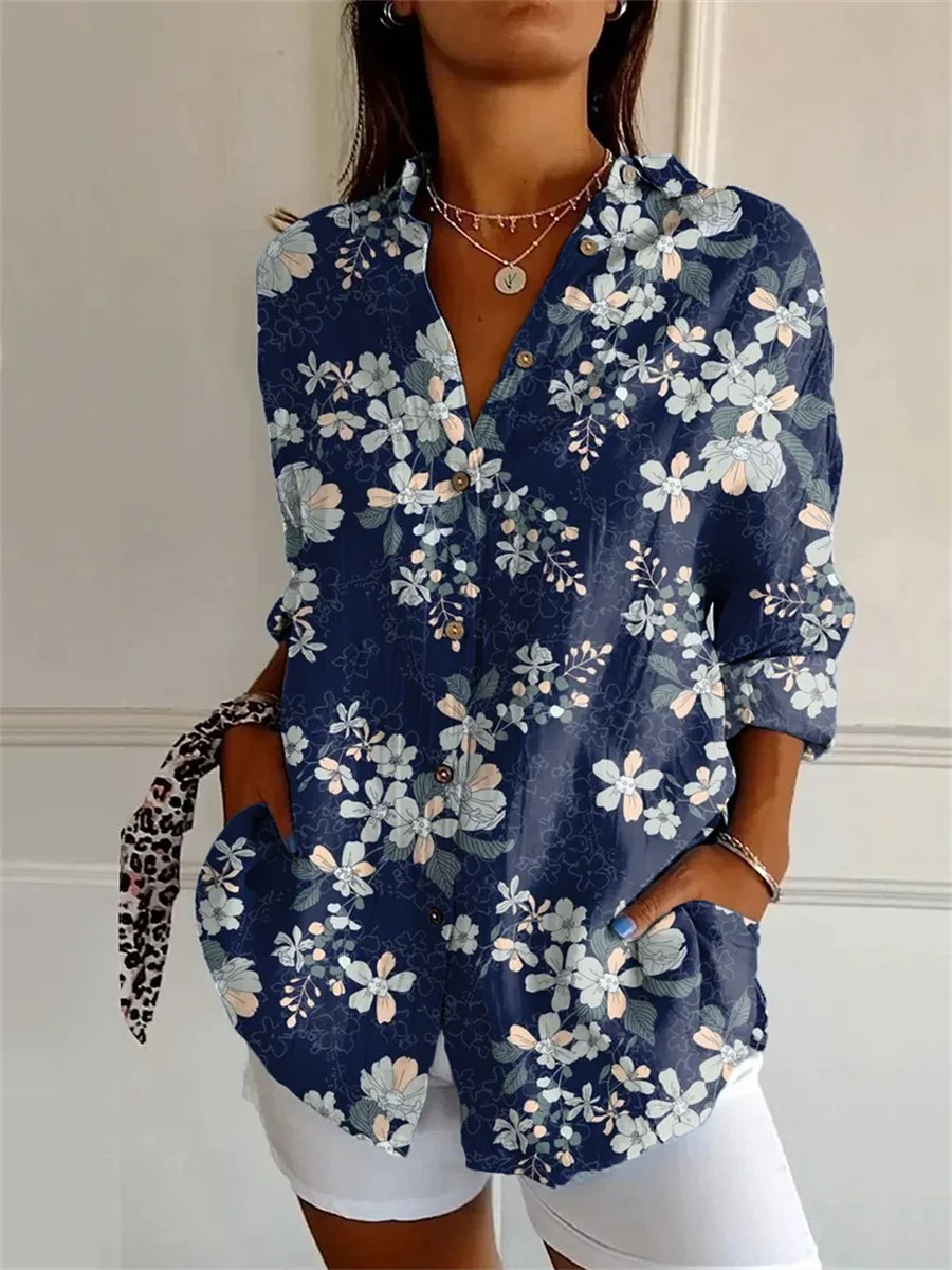 Gwen - Versatile Floral Blouse