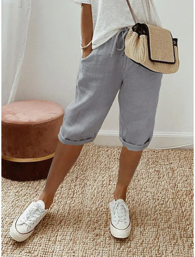Nerina - Chic Cotton-Linen Harem