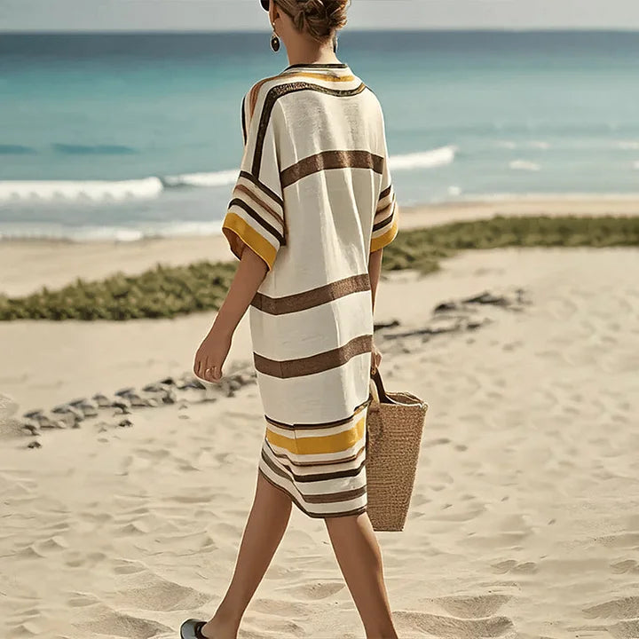 Enrica - Colorful Striped Dress