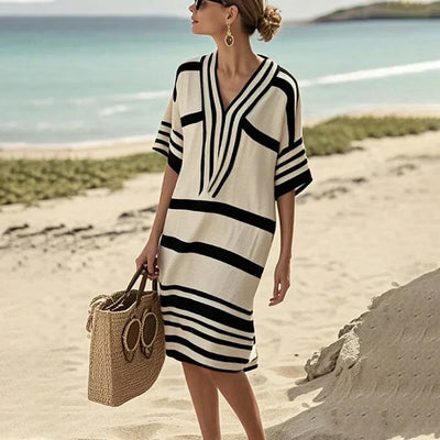 Enrica - Colorful Striped Dress