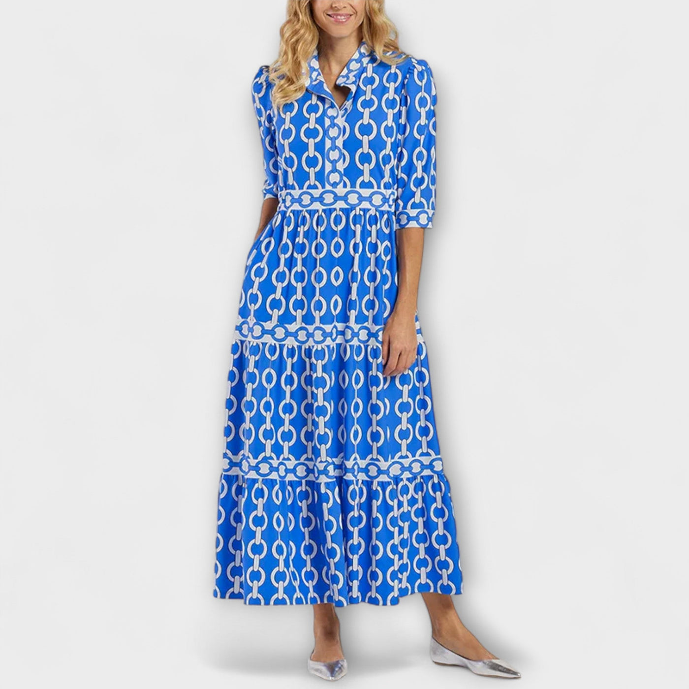 Donna - Chic Chain Midi Dress