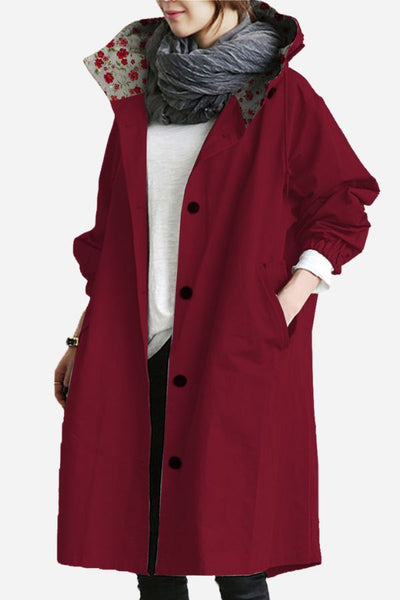 Celena - Stylish Oversized Windbreaker