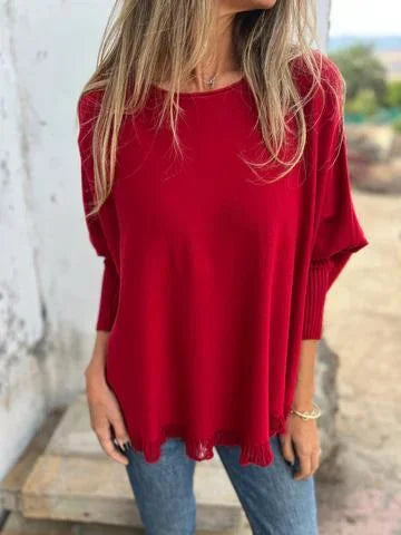 Talia - Versatile Cotton Blend Sweater