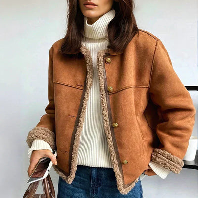 Celena - Luxurious Sheepskin Jacket