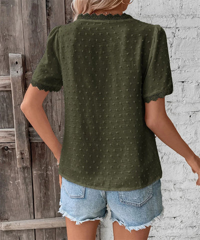 Maxine - Playful Polka Dot Blouse