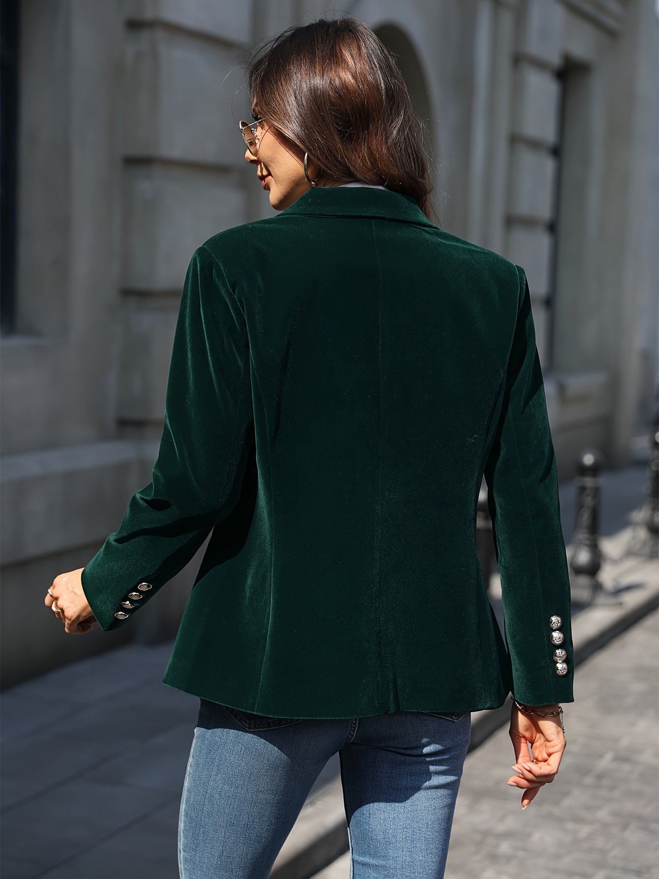 Monroe - Bold Velvet Blazer