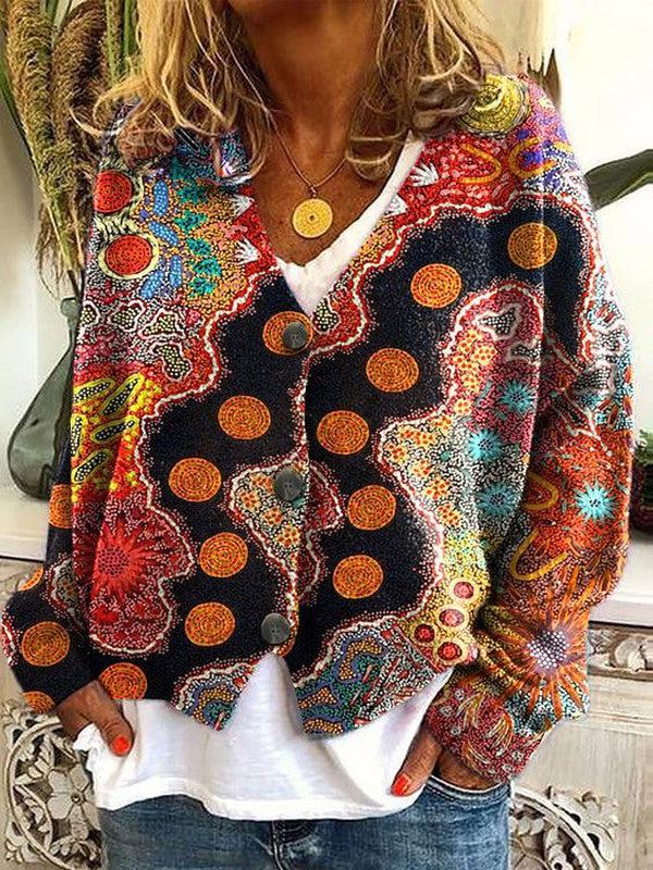 Zoe - Vibrant Bohemian Sweater