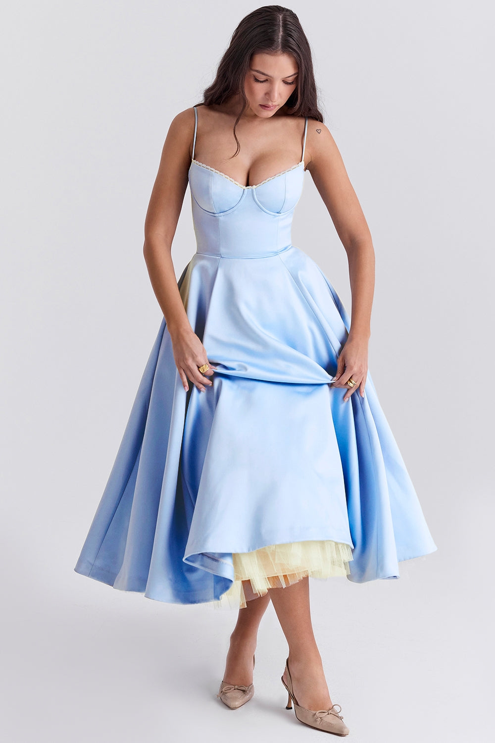 Elsa - Stylish Midi Dress with Pockets
