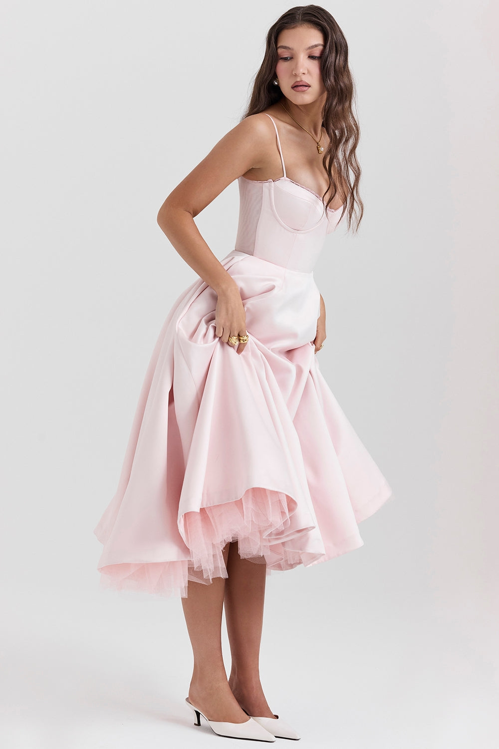 Elsa - Stylish Midi Dress with Pockets