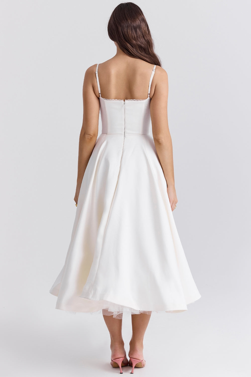 Elsa - Stylish Midi Dress with Pockets