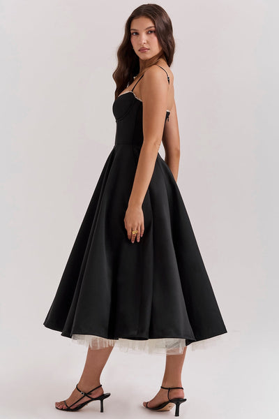 Elsa - Stylish Midi Dress with Pockets