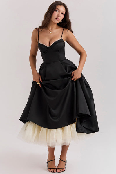 Elsa - Stylish Midi Dress with Pockets