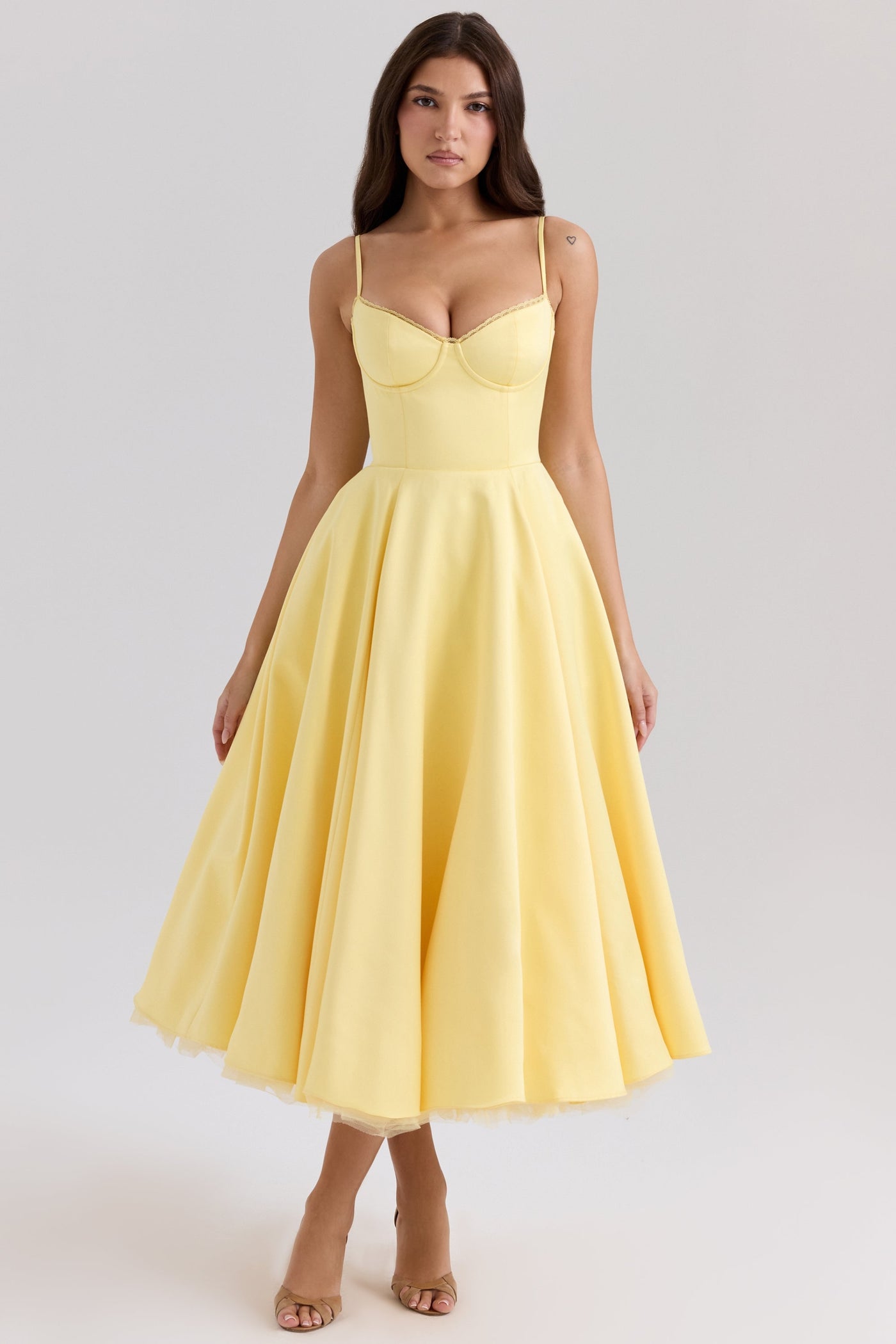 Elsa - Stylish Midi Dress with Pockets