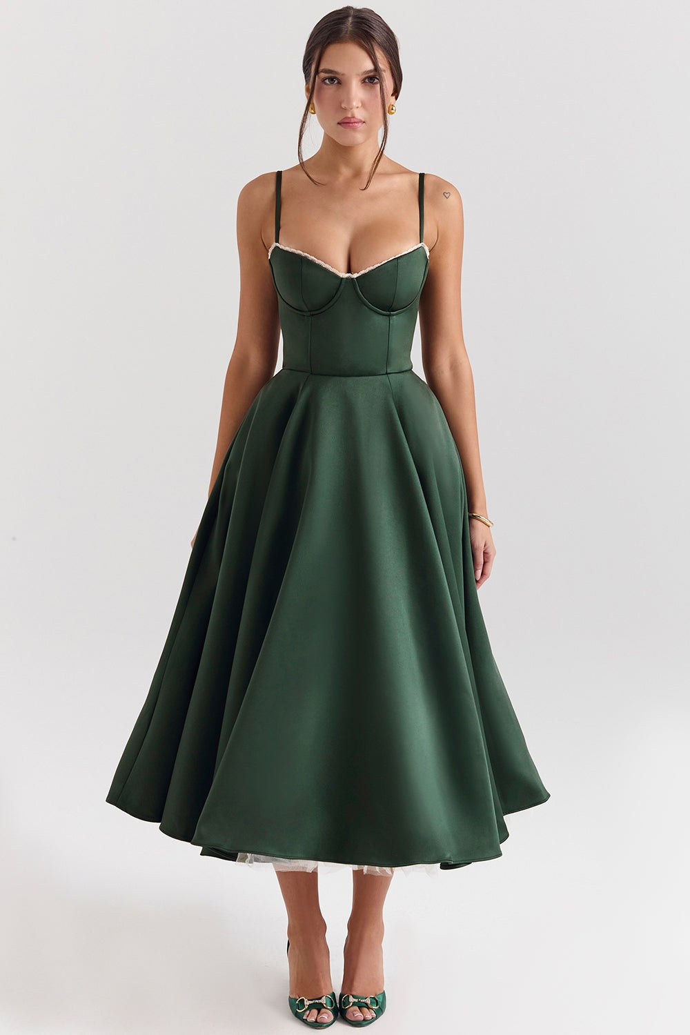 Elsa - Stylish Midi Dress with Pockets