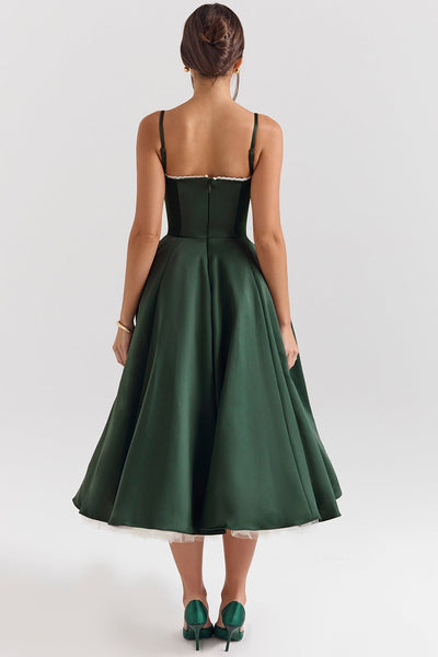 Elsa - Stylish Midi Dress with Pockets