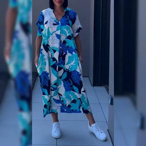 Elena - Timeless Floral Dress