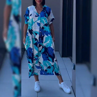 Elena - Timeless Floral Dress