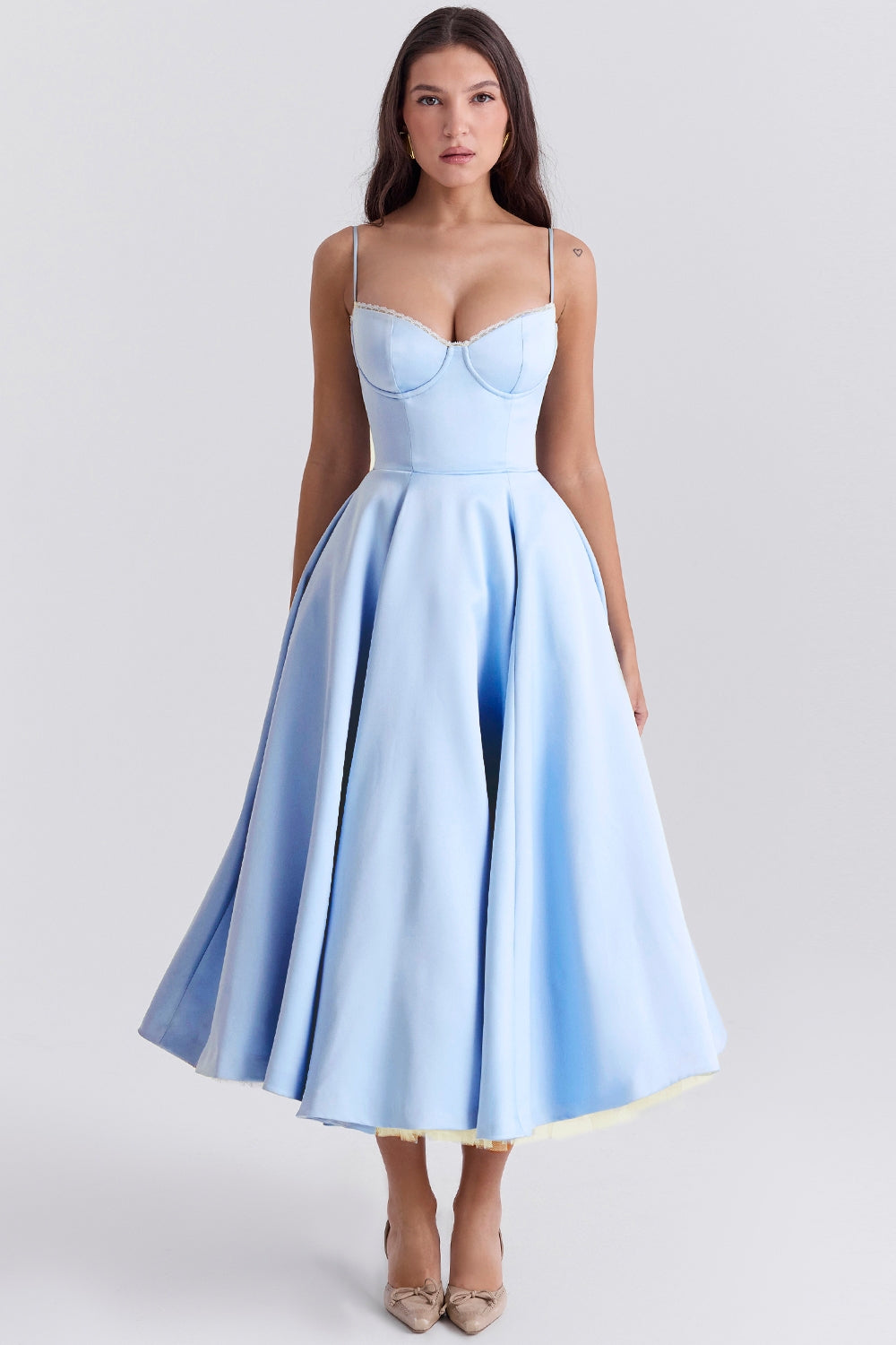 Elsa - Stylish Midi Dress with Pockets