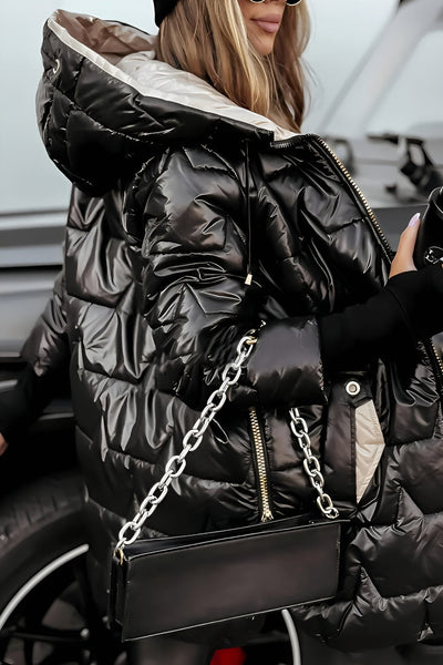 Aurelia - Elegant Hooded Coat