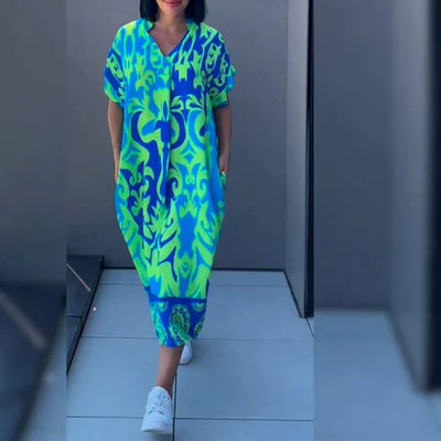 Elena - Timeless Floral Dress