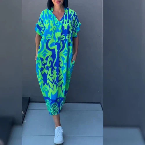 Elena - Timeless Floral Dress