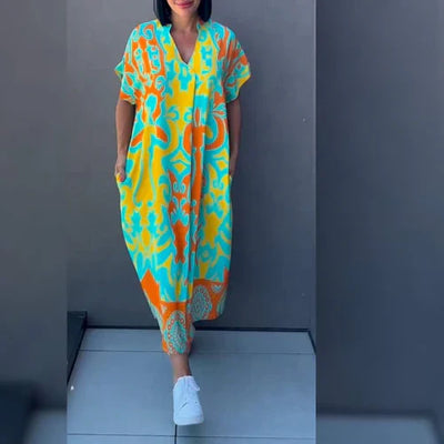 Elena - Timeless Floral Dress