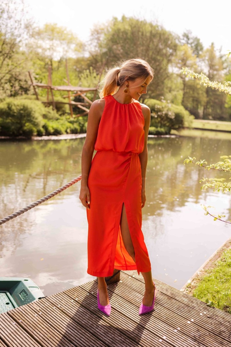 Lisa - Elegant Summer Midi Dress