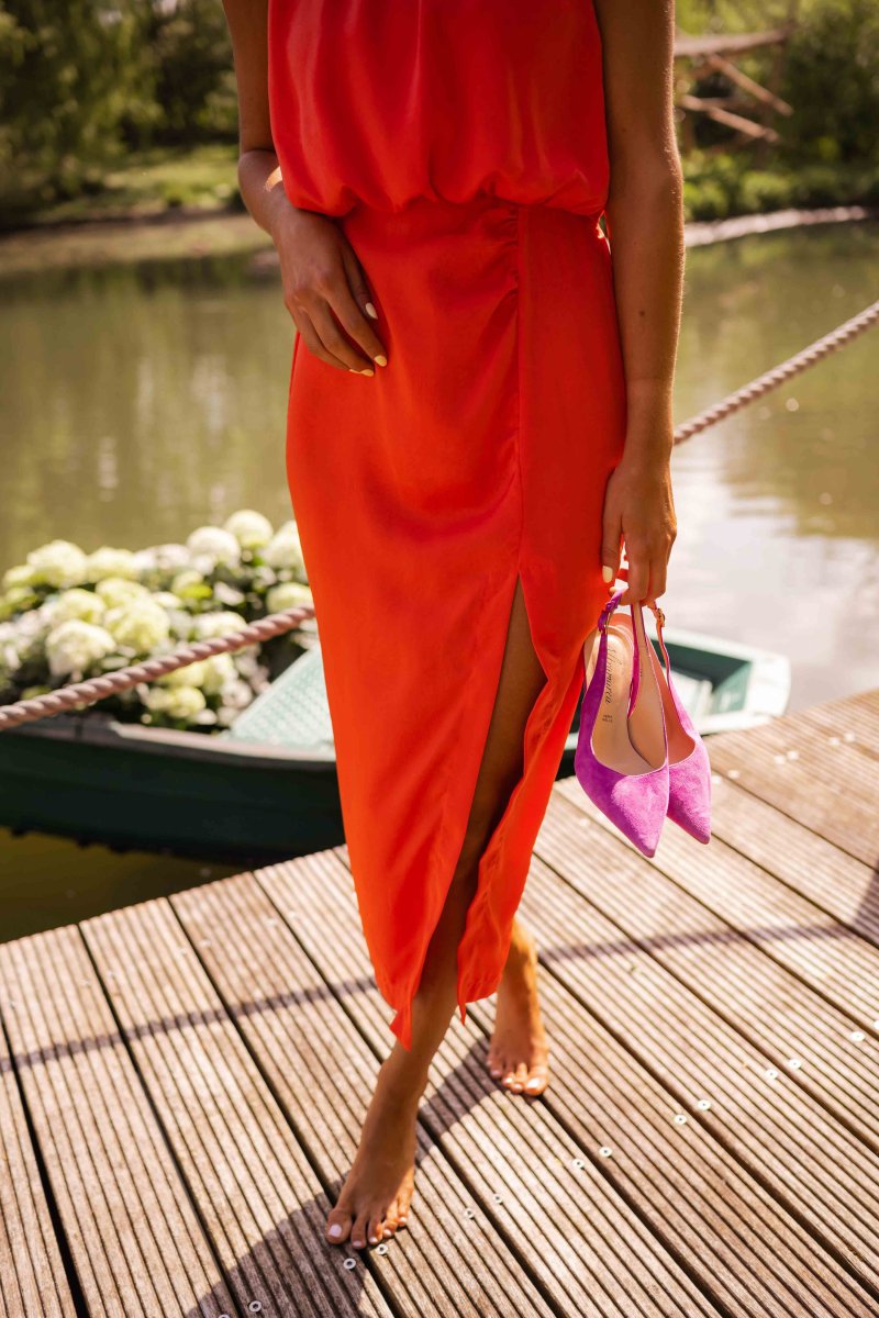 Lisa - Elegant Summer Midi Dress