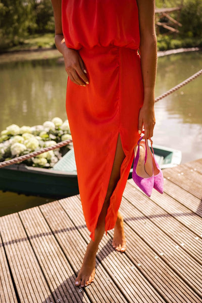 Lisa - Elegant Summer Midi Dress