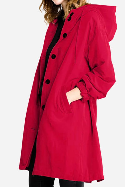 Celena - Stylish Oversized Windbreaker