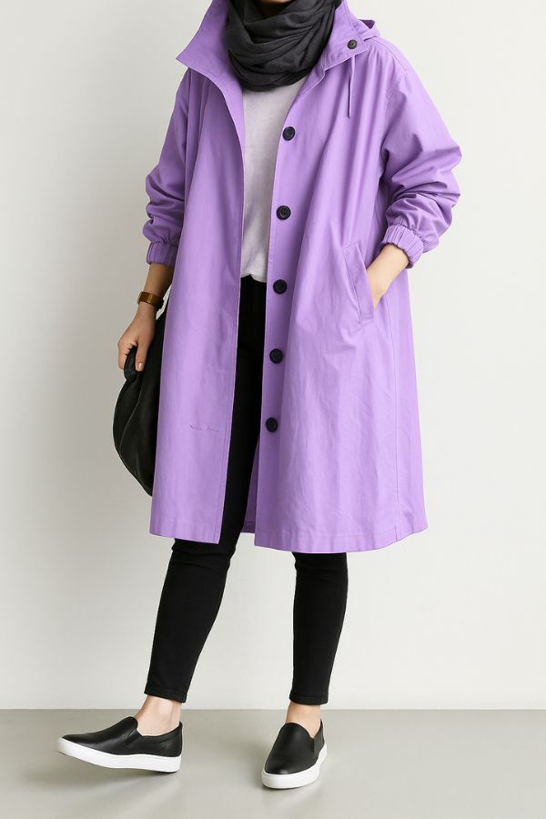 Celena - Stylish Oversized Windbreaker
